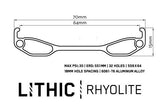 Lithic Rhyolite 70mm Aluminum Rim (26" or 27.5")